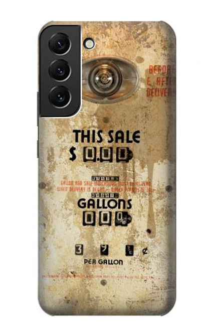 S3954 Vintage Gas Pump Case For Samsung Galaxy S22 Plus