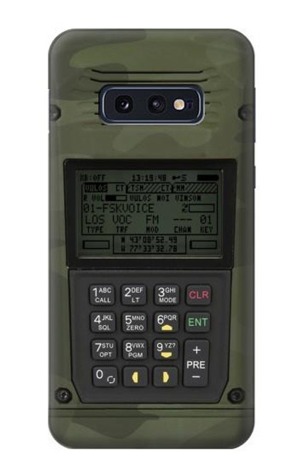S3959 Military Radio Graphic Print Case For Samsung Galaxy S10e