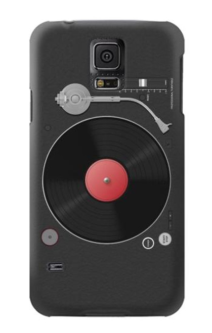 S3952 Turntable Vinyl Record Player Graphic Case For Samsung Galaxy S5