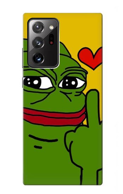 S3945 Pepe Love Middle Finger Case For Samsung Galaxy Note 20 Ultra, Ultra 5G