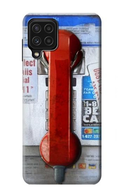 S3925 Collage Vintage Pay Phone Case For Samsung Galaxy A22 4G