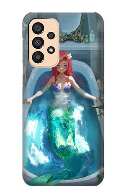 S3911 Cute Little Mermaid Aqua Spa Case For Samsung Galaxy A33 5G