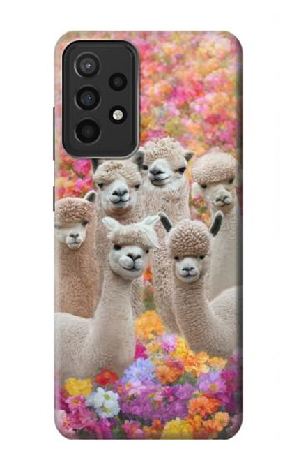 S3916 Alpaca Family Baby Alpaca Case For Samsung Galaxy A52s 5G