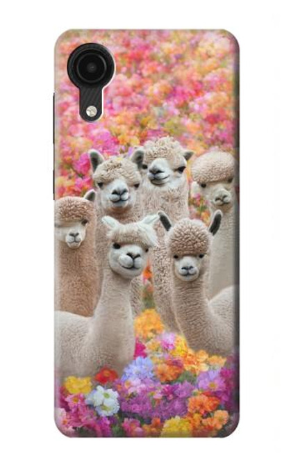 S3916 Alpaca Family Baby Alpaca Case For Samsung Galaxy A03 Core