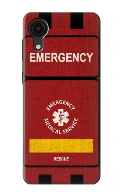 S3957 Emergency Medical Service Case For Samsung Galaxy A03 Core