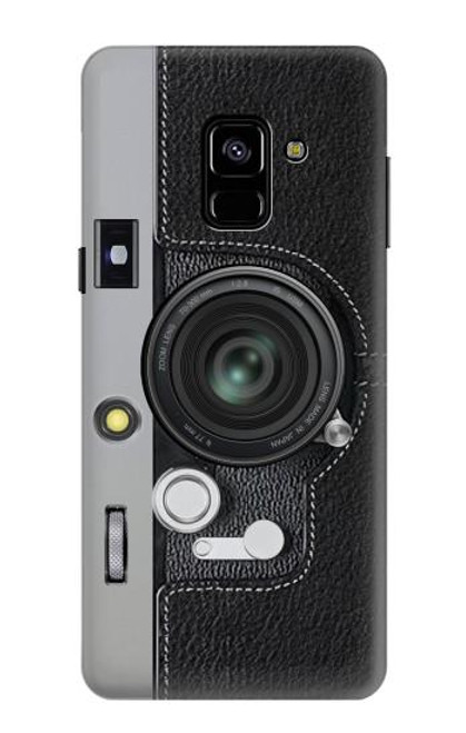 S3922 Camera Lense Shutter Graphic Print Case For Samsung Galaxy A8 (2018)