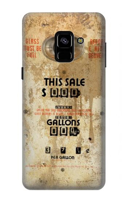 S3954 Vintage Gas Pump Case For Samsung Galaxy A8 (2018)