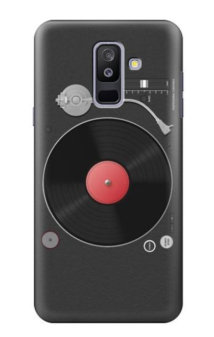 S3952 Turntable Vinyl Record Player Graphic Case For Samsung Galaxy A6+ (2018), J8 Plus 2018, A6 Plus 2018