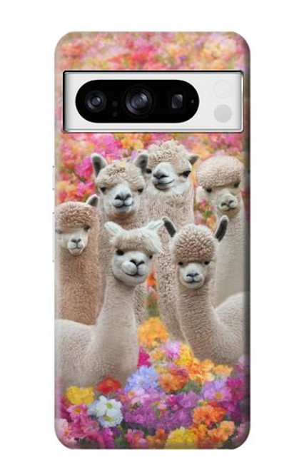 S3916 Alpaca Family Baby Alpaca Case For Google Pixel 8 pro
