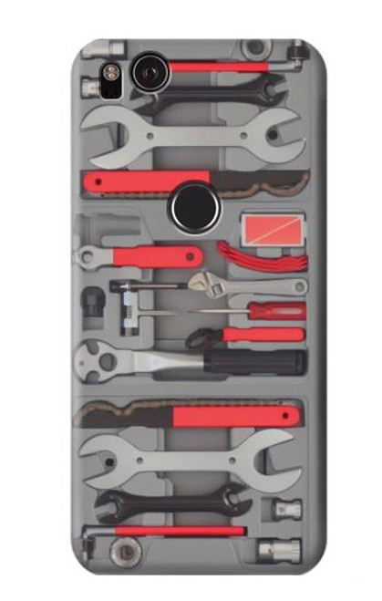 S3921 Bike Repair Tool Graphic Paint Case For Google Pixel 2