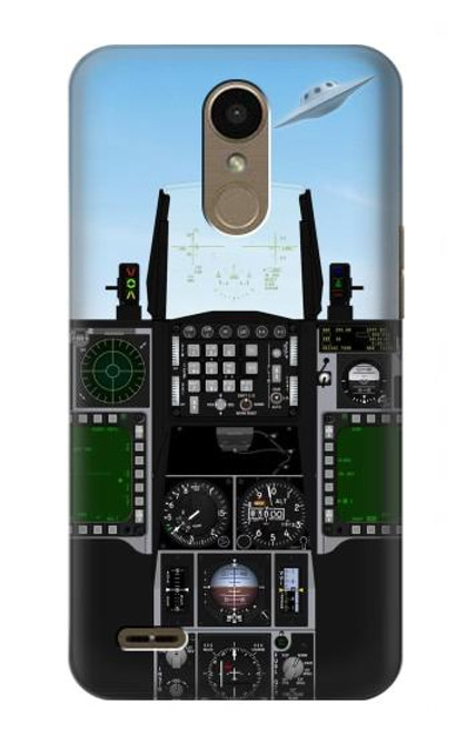 S3933 Fighter Aircraft UFO Case For LG K10 (2018), LG K30