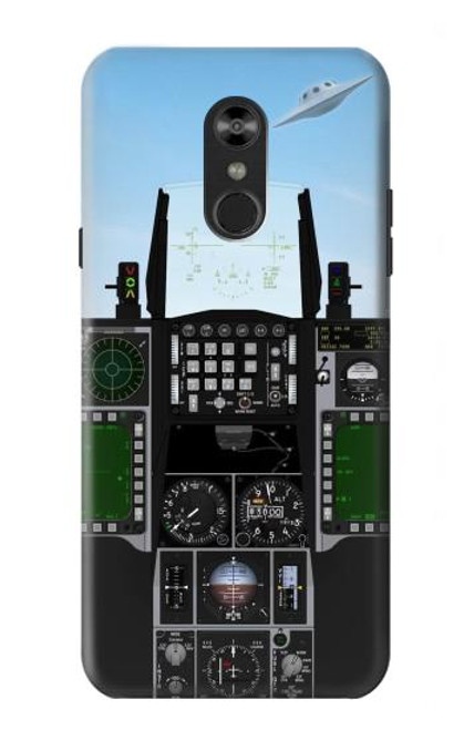 S3933 Fighter Aircraft UFO Case For LG Q Stylo 4, LG Q Stylus