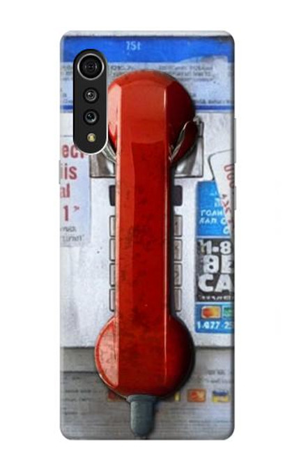 S3925 Collage Vintage Pay Phone Case For LG Velvet