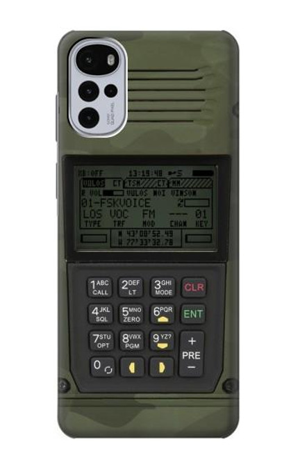 S3959 Military Radio Graphic Print Case For Motorola Moto G22