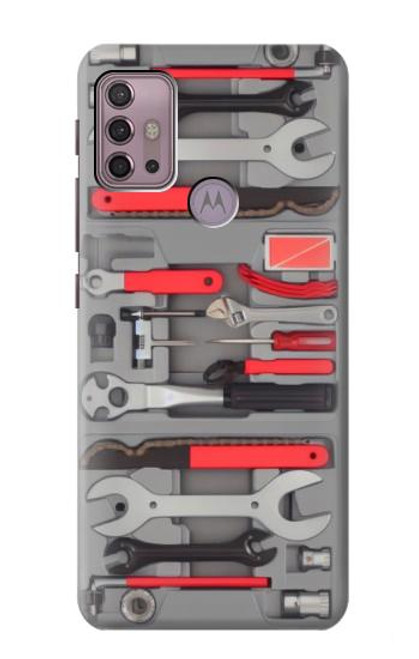 S3921 Bike Repair Tool Graphic Paint Case For Motorola Moto G30, G20, G10