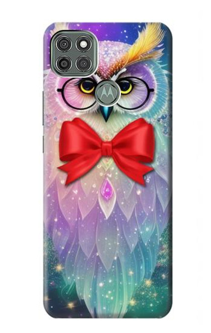 S3934 Fantasy Nerd Owl Case For Motorola Moto G9 Power