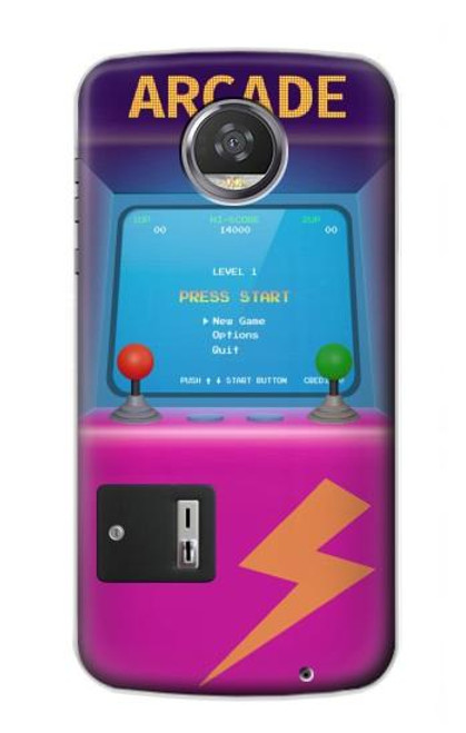 S3961 Arcade Cabinet Retro Machine Case For Motorola Moto Z2 Play, Z2 Force