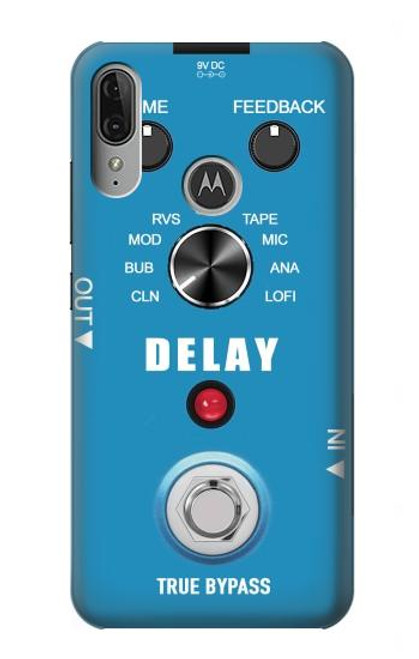 S3962 Guitar Analog Delay Graphic Case For Motorola Moto E6 Plus, Moto E6s