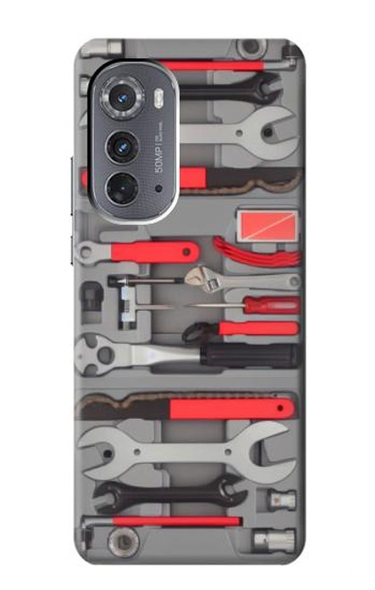 S3921 Bike Repair Tool Graphic Paint Case For Motorola Edge (2022)