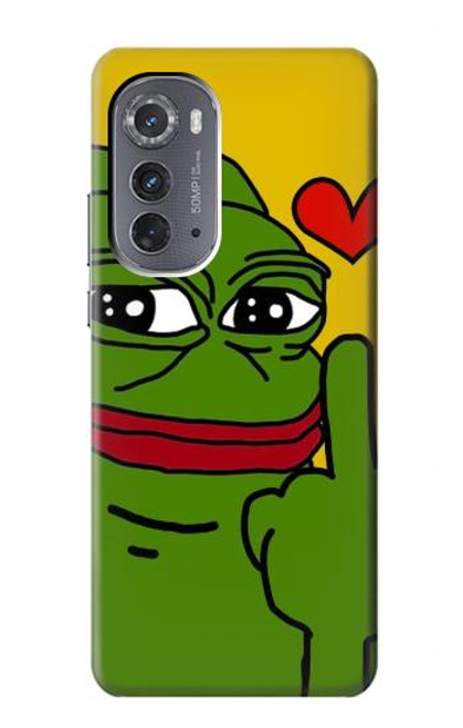 S3945 Pepe Love Middle Finger Case For Motorola Edge (2022)