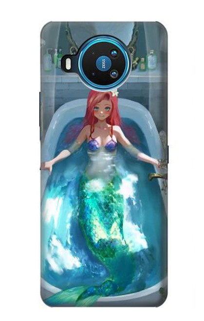 S3911 Cute Little Mermaid Aqua Spa Case For Nokia 8.3 5G