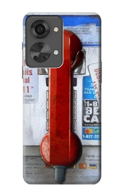 S3925 Collage Vintage Pay Phone Case For OnePlus Nord 2T