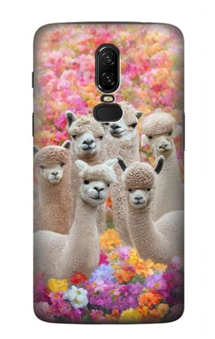 S3916 Alpaca Family Baby Alpaca Case For OnePlus 6