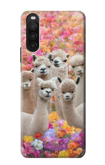 S3916 Alpaca Family Baby Alpaca Case For Sony Xperia 10 III