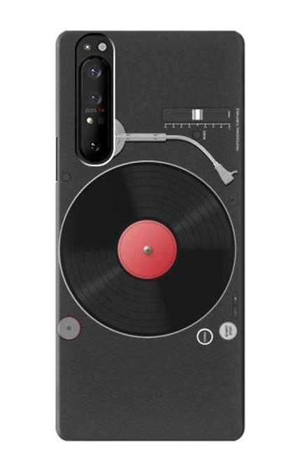 S3952 Turntable Vinyl Record Player Graphic Case For Sony Xperia 1 III