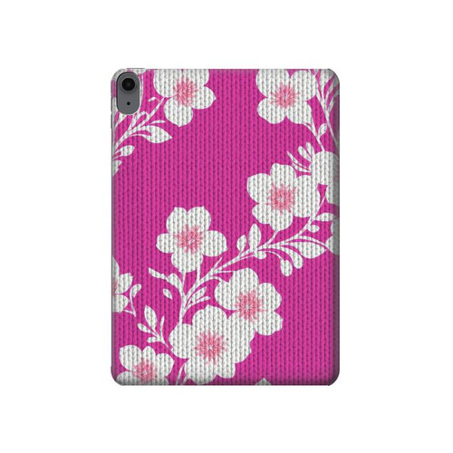 S3924 Cherry Blossom Pink Background Hard Case For iPad Air (2020, 2022), Air 11 (2024,2025,2026), Pro 11 (2022)