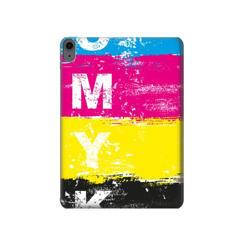 S3930 Cyan Magenta Yellow Key Hard Case For iPad Air (2020, 2022), Air 11 (2024,2025,2026), Pro 11 (2022)