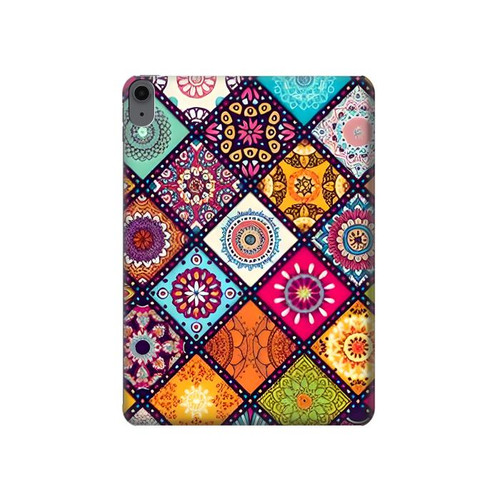 S3943 Maldalas Pattern Hard Case For iPad Air (2022,2020, 4th, 5th), iPad Pro 11 (2022, 6th)