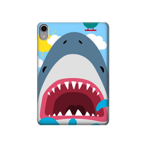 S3947 Shark Helicopter Cartoon Hard Case For iPad mini 6, iPad mini (2021)