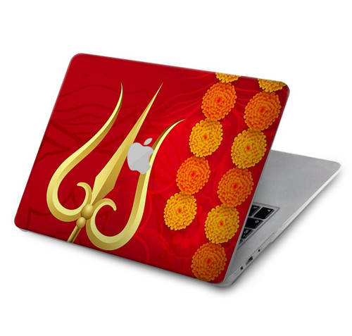 S3788 Shiv Trishul Hard Case For MacBook Air 15″ (2023,2024,2025) - A2941, A3114, A3241
