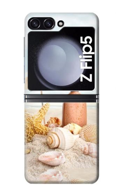 S1425 Seashells on The Beach Case For Samsung Galaxy Z Flip 5