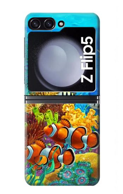 S2568 Sea Seabed Fish Corals Underwater Ocean Case For Samsung Galaxy Z Flip 5