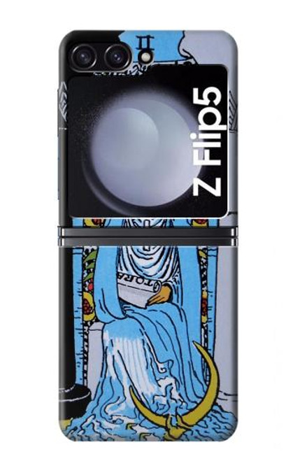S2764 High Priestess Tarot Card Case For Samsung Galaxy Z Flip 5