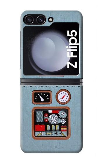 S3040 Retro Robot Toy Case For Samsung Galaxy Z Flip 5