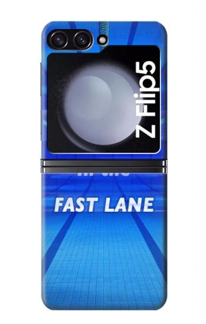 S3136 Life in the Fast Lane Swimming Pool Case For Samsung Galaxy Z Flip 5