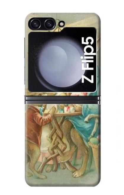 S3164 Easter Rabbit Family Case For Samsung Galaxy Z Flip 5