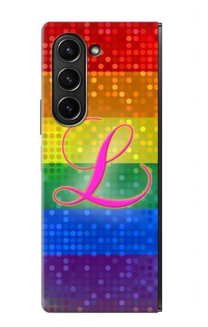 S2900 Rainbow LGBT Lesbian Pride Flag Case For Samsung Galaxy Z Fold 5