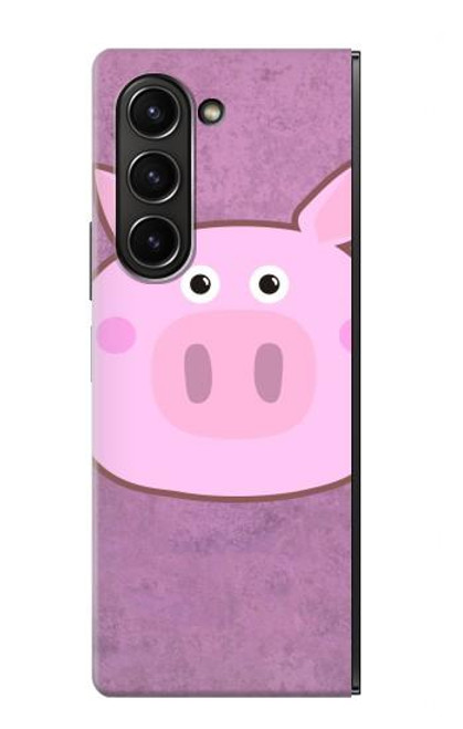 S3269 Pig Cartoon Case For Samsung Galaxy Z Fold 5