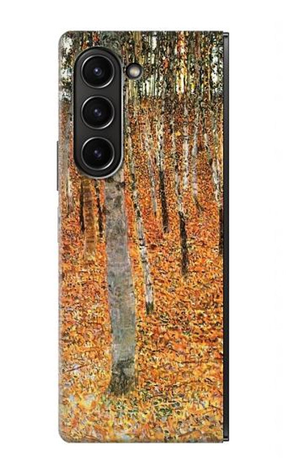 S3380 Gustav Klimt Birch Forest Case For Samsung Galaxy Z Fold 5