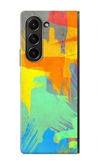S3423 Brush Stroke Case For Samsung Galaxy Z Fold 5