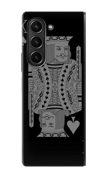 S3520 Black King Spade Case For Samsung Galaxy Z Fold 5