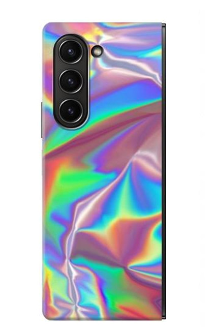 S3597 Holographic Photo Printed Case For Samsung Galaxy Z Fold 5