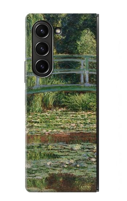 S3674 Claude Monet Footbridge and Water Lily Pool Case For Samsung Galaxy Z Fold 5