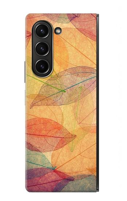 S3686 Fall Season Leaf Autumn Case For Samsung Galaxy Z Fold 5