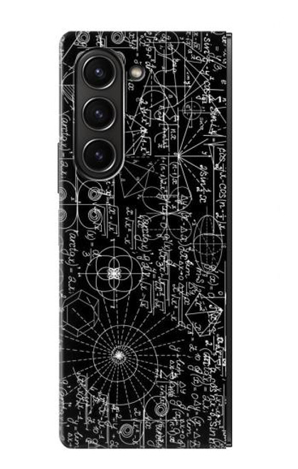 S3808 Mathematics Blackboard Case For Samsung Galaxy Z Fold 5