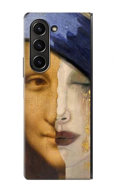 S3853 Mona Lisa Gustav Klimt Vermeer Case For Samsung Galaxy Z Fold 5